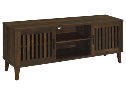 Jenine - 2 Door 60" TV Stand - Brown