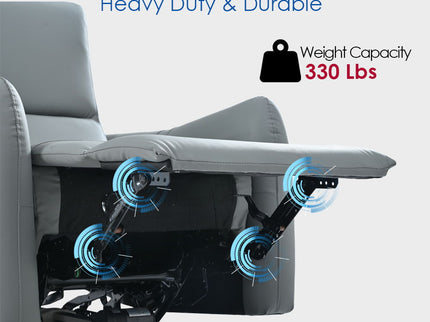 Wall Hugger Power Recliner Chair With USB Port (Type-C)