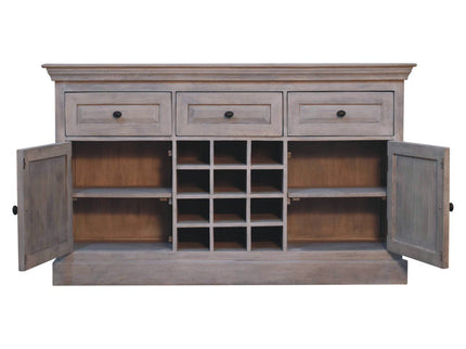 Wine Storage Unit - Gray Ash