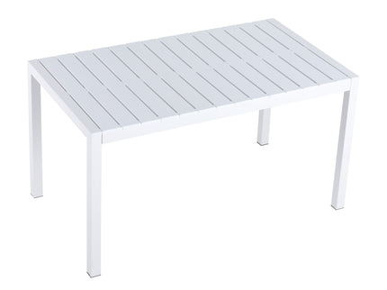 4 Modern Stackable Armchair Matched With Long Table