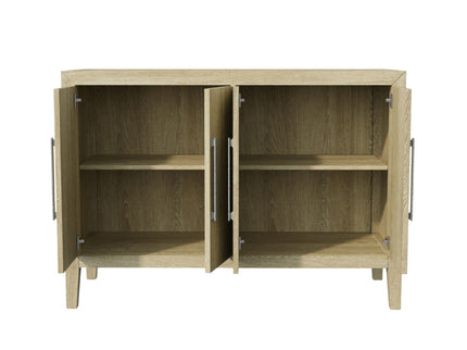 Adeline - 4 Doors Server - Natural Wood Wash