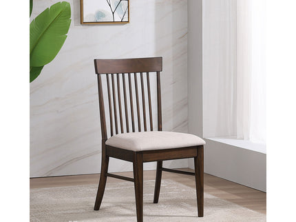 Burns - Dining Side Chairs (Set of 2) - Walnut