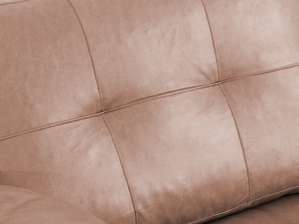 L - Shaped Modular 2 Seater Sofa With Movable Ottoman And High Density Sponge Cushions For Living Room