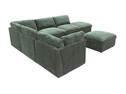 Modern Reversible Modular Sectional