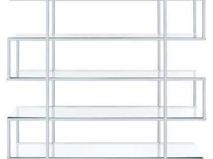 Harison - 5 Shelf Bookshelf - Clear