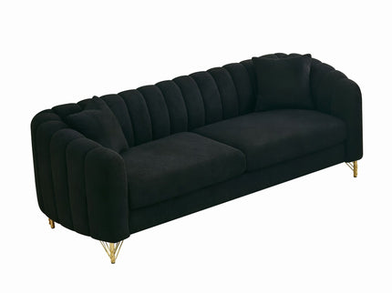 Tufted Oversized Sofa For Living Spaces