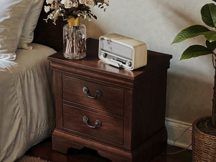 Nightstand With 2 Drawers