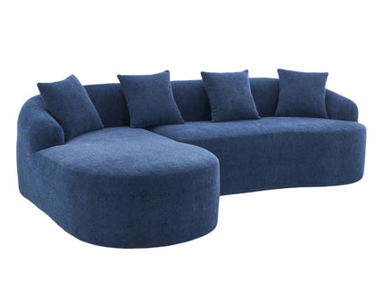 Combined Sofa With 4 Pillows
