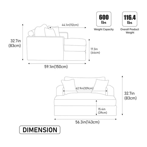 Wide Extra Large Sofa Bed