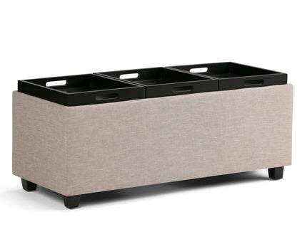 Avalon - Upholstered Storage Ottoman