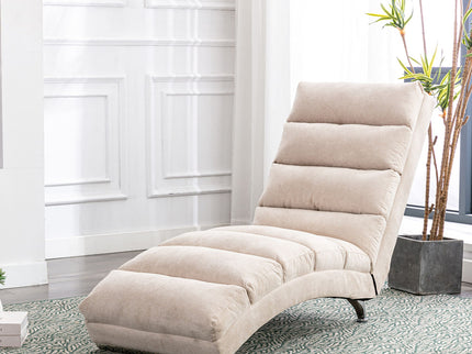 Massage Chaise Lounge Indoor With Remote Control, Ergonomic Electric Massage Lounger