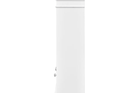 Medicine Cabinet With Mirror Door And Adjustable Shelves, Wall-Mounted Bathroom Storage Cabinet - White