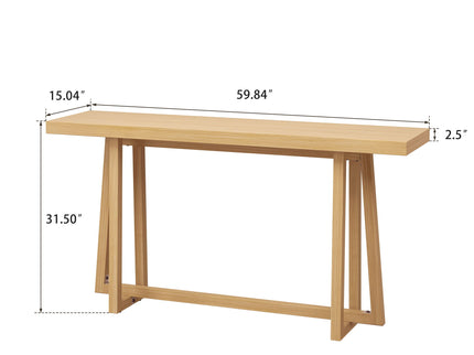 Console Table, Stylish Rectangular Entryway Table