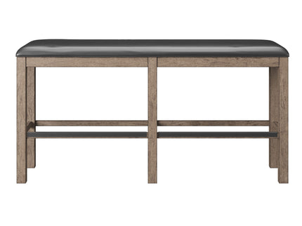 Bar Height Bench - Brown