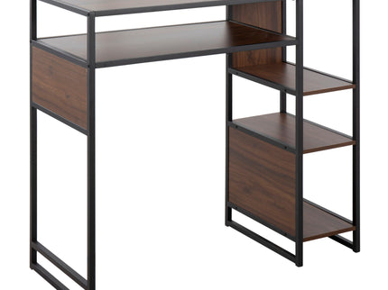 Display - Farmhouse Bar Height Table With Storage Space