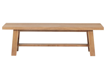 Backless Dining Bench - Natural