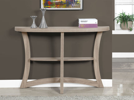 Accent Console Table For Entryway, Stylish - Taupe