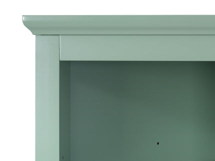 Tall Storage Cabinet With 3 Drawers And Adjustable Shelves For Bathroom