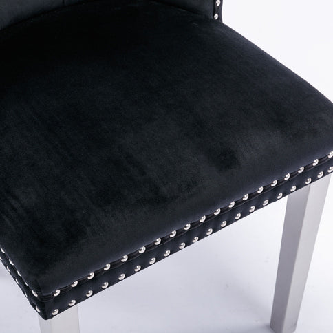 Nikki - Contemporary Upholstered Dining Chair (Set of 2)