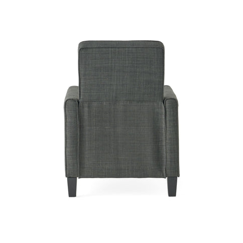 Upholstered Push Back Recliner Chair For Living Room