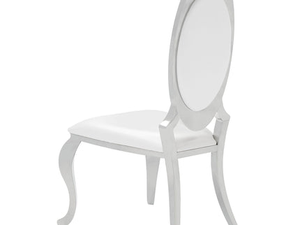 Chester - Upholstered Dining Side Chair (Set of 2) - Creamy White