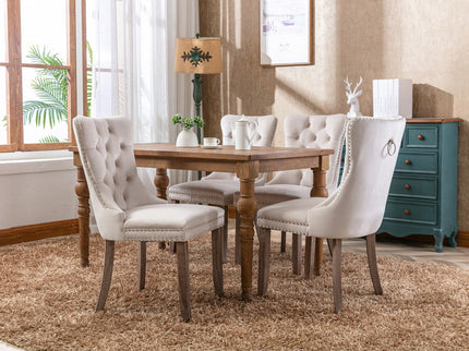 Nikki - High-End Tufted Dining Chair (Set of 2)