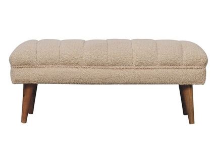 Puffer Bench - Beige