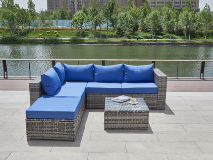 Patio Sofa With Cushions