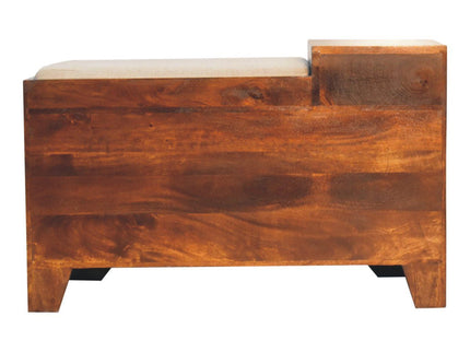 Retreat - Shoe Bench, 1 Drawer - Chestnut