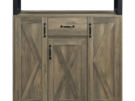 Abiram - Rustic Server - Oak