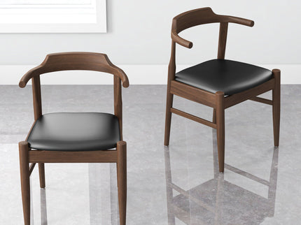 Leon - Mid-Century Modern Dining Chair (Set of 2)