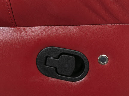 Home Theater Seating Manual Recliner Chair With Led Light Strip For Living Room