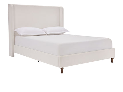 Harper - Tall Headboard Upholstered Bed / High Headboard / Elegant Simplicity / No Box Spring Needed