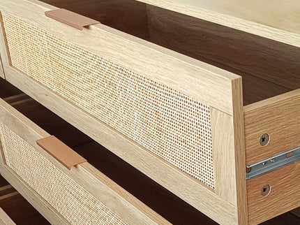Modern 6 Drawer Storage Cabinet For Bedroom