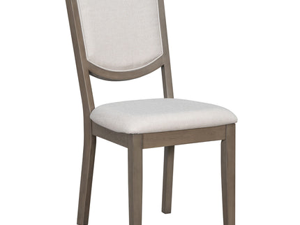 Rectangular Extendable Dining Table Set With 6 Upholstered Chairs
