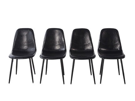 Dining Chairs (Set of 4) - Black
