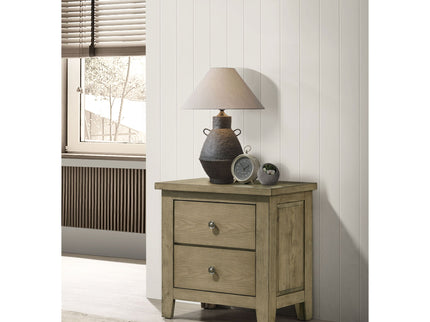 Pelton - 2 Drawer Nightstand - Oak