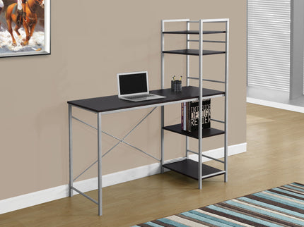 Computer Desk For Home Office, Laptop Storage Shelves