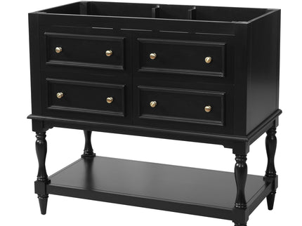 Modern Bathroom Vanity Cabinet With 4 Drawers