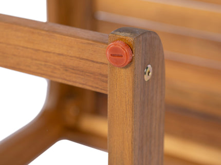 Ashwell - Acacia Wood Side Table - Teak