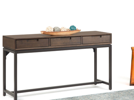 Banting - Wide Console Table - Walnut Brown