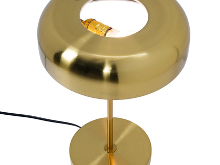 Bedside Nightstand Table Lamp - Gold