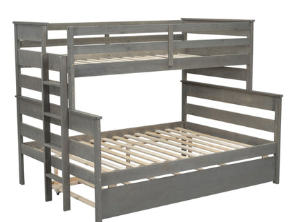 Detachable Design Bunk Bed With Ladder