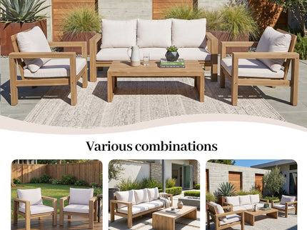 4 Piece Patio Sofa Set