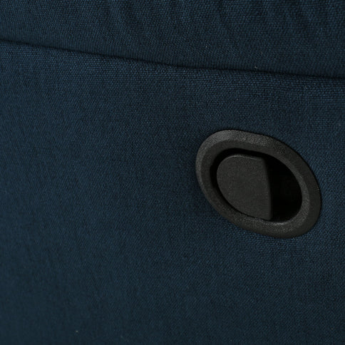 Contemporary Glider Recliner With Swivel Function