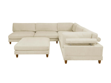 Modern Modular Sectional With Adjustable Back Support