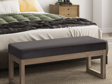 Milltown - Upholstered Ottoman Bench