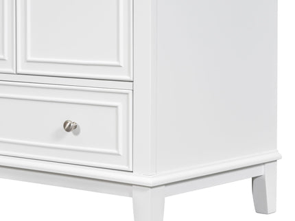 Modern Bathroom Vanity Base Only With Doors And Drawer
