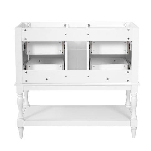 Modern Bathroom Vanity Cabinet With 4 Drawers