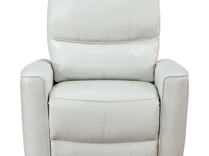 Dove Upholstered Power Recliner Chair With Smooth Power Recline And USB Charging - Gray